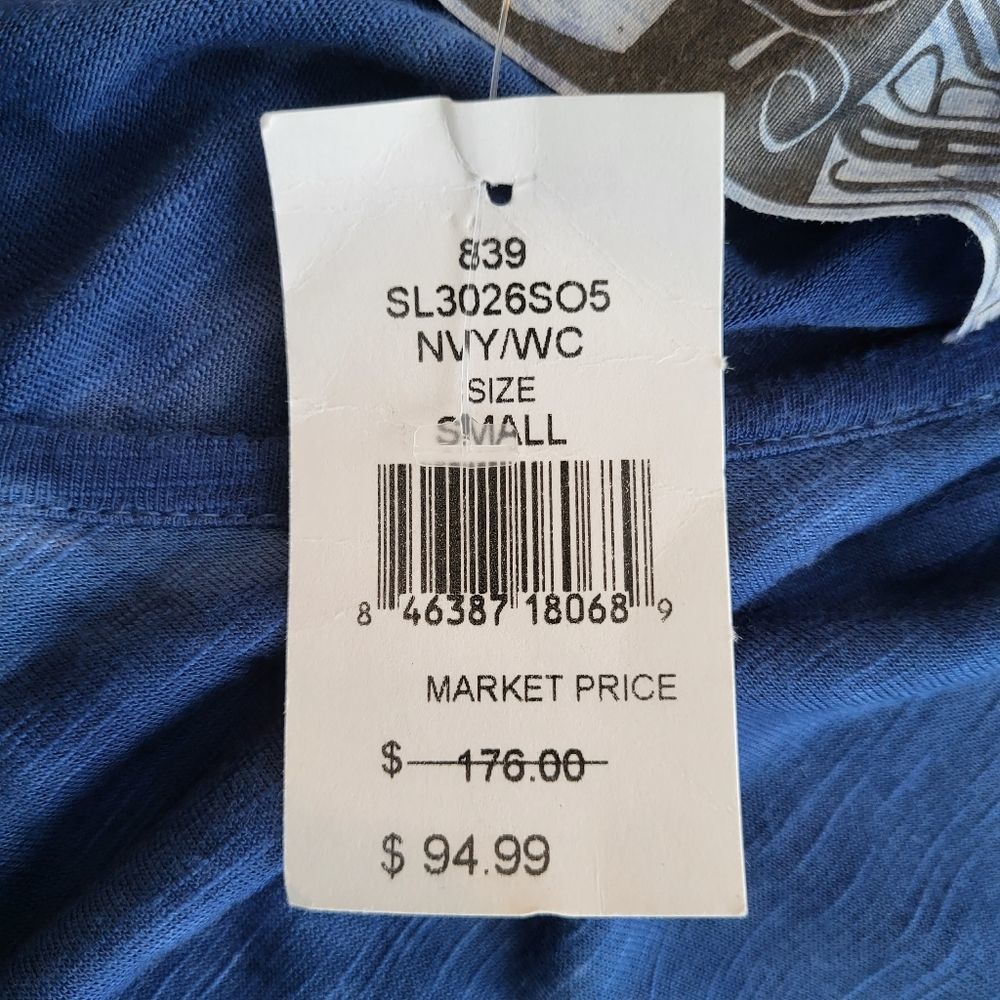 YF&B NWT Blue Tiger Stripe ombre tie dye romper - Picture 9 of 14